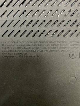 01-200154656: Lenovo єкр. 12,5/ core i5 6300u 2,4ghz/ ram8gb/ ssd256gb