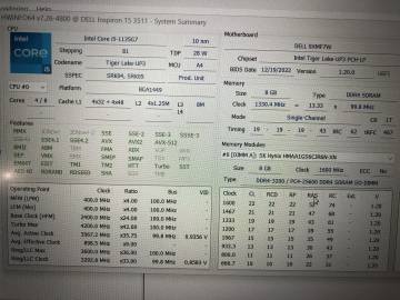 01-200241940: Dell єкр. 15,6/ core i5-1135g7 2,4ghz/ ram8gb/ ssd512gb/ iris xe