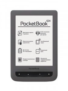 Електронна книга Pocketbook 624 touch basic
