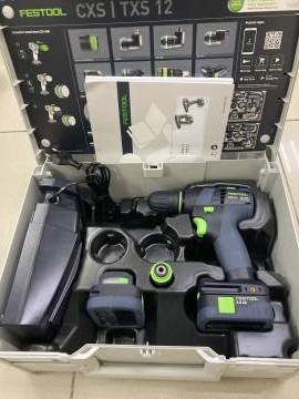 01-200209988: Festool txs 12 2.5 plus 2акб + зп