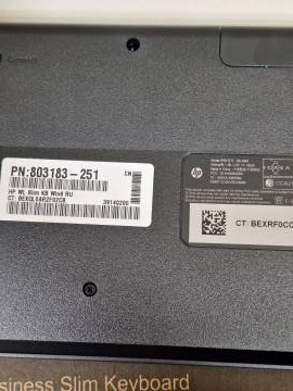 01-200295361: Hp wl slim kb win8