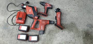 01-200311747: Hilti te 4-a22+ag 125-a22+te drs-4-a+sfc 22-a+ 3 акб +зп