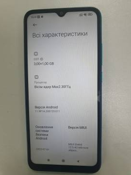01-200168408: Xiaomi redmi 9c 3/64gb