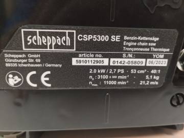 01-200105061: Scheppach csp 5300