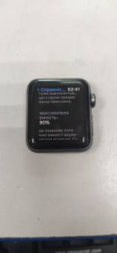 01-200189671: Apple watch series 3 gps 38mm aluminum case a1858