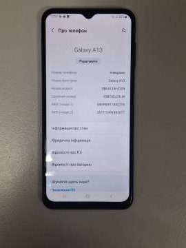 01-200276977: Samsung galaxy a13 3/32gb