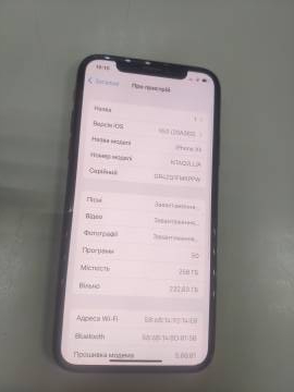 01-200279222: Apple iphone xs 256gb