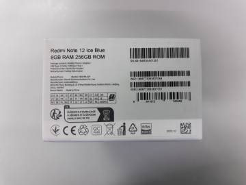 01-200240416: Xiaomi redmi note 12 8/256gb