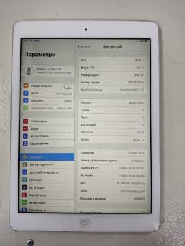 01-200237549: Apple ipad air 1 wifi 16gb 3g