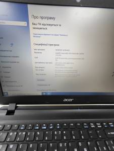 01-200269630: Acer єкр. 15,6/ celeron n3350 1,1ghz/ ram4gb/ hdd500gb