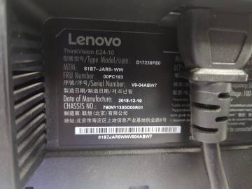 01-200052292: Lenovo e24-10 61b7jar6ww