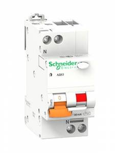 Диференціальний автомат Schneider ад63 с25
