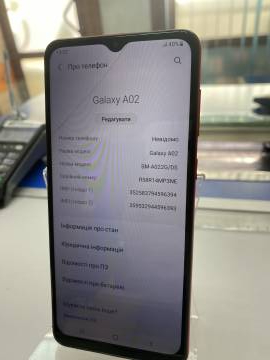 01-200286578: Samsung galaxy a02 2/32gb