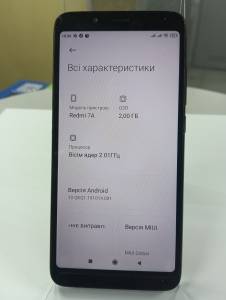 01-200119884: Xiaomi redmi 7a 2/16gb