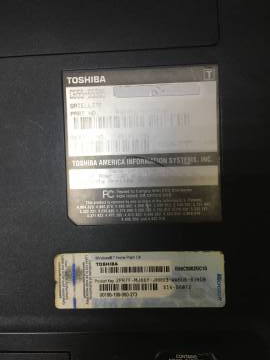 01-200145747: Toshiba єкр. 15,6/ core i5 2520m 2,5ghz/ ram4gb/ hdd500gb/video intel hd/ dvdrw