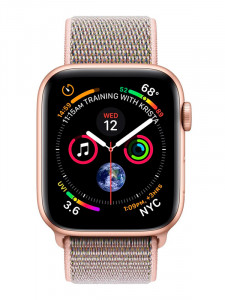 Apple watch sport 44mm gold aluminum case series 4