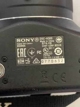 01-200125102: Sony dsc-h300