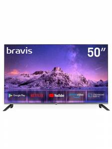 Телевизор Bravis uhd-50m8000 + t2