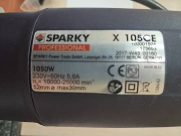 01-200083487: Sparky x 105 ce