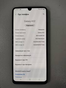 01-200179205: Samsung a325f galaxy a32 4/128gb