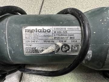 01-200172394: Metabo w 650-125