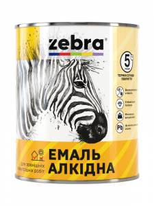 Эмаль алкидная Zebra пф-116 2.8 кг