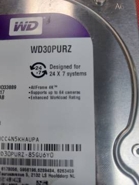 01-200285242: Wd purple 3 tb