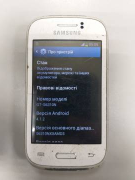 01-19107371: Samsung s6310 galaxy young