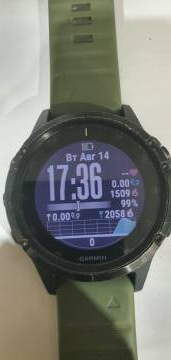 01-200227234: Garmin fenix 5 plus sapphire