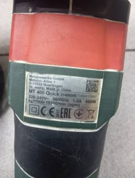 01-200298299: Metabo mt 400 quick