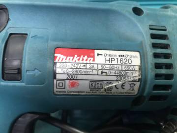 01-200168773: Makita hp 1620