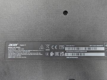 01-200213392: Acer aspire 3 a315-35