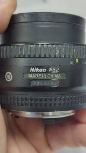 01-200122301: Nikon af nikkor 50mm f/1,8d