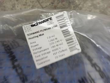 01-200180605: Schwarz heizelement fe/m 180-1260,1260w,7 м