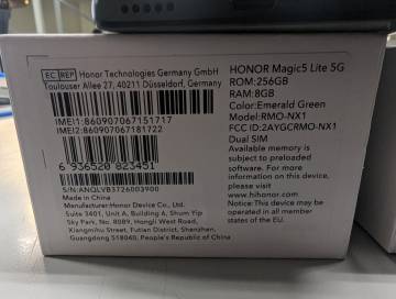 01-200013755: Huawei magic5 lite 5g rmo-nx1 8/256gb
