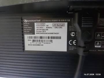 01-200191011: Packard Bell viseo 223dxbd