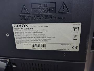 01-200212396: Orion 26lb900