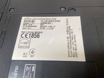 01-19277266: Fujitsu core i3 2328m 2,2ghz /ram4096mb/ hdd500gb/ dvdrw