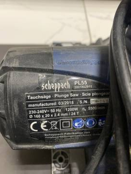 01-200035636: Scheppach pl 55 з направляючою рельсою