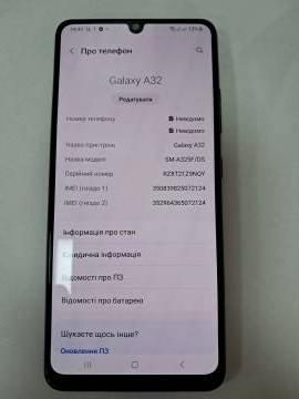01-19275057: Samsung a325f galaxy a32 4/64gb