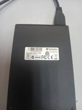 01-200208796: Verbatim 1000gb 2,5&#34; usb3.0