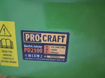 01-200239576: Procraft pd2100