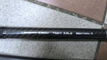 01-200198369: Fishing Roi dynamic carp rod 3.90m 3.5lbs