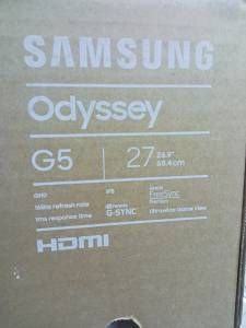 01-200312059: Samsung odyssey g5 s27ag500pi