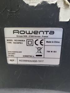 01-200304431: Rowenta ro3985ea