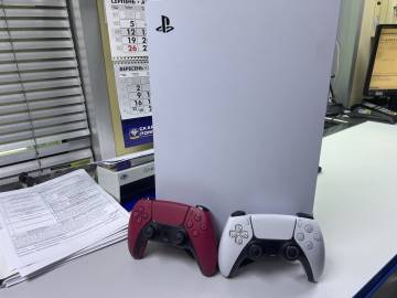 01-200231767: Sony playstation 5 825gb + 2 джойстика