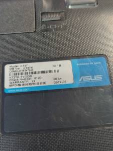 01-200199414: Asus екр. 17,3/amd a6 3420m/ ram4gb/ ssd120gb/video radeon hd7570m