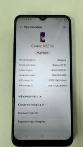 01-200211130: Samsung galaxy a22 5g sm-a226b 4/64gb