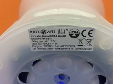 16-000215815: - LED-Lautsprecher-Flaschenkühler Angeboten