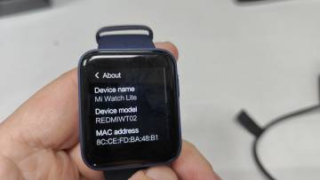 01-19265591: Xiaomi mi watch lite redmiwt02 black